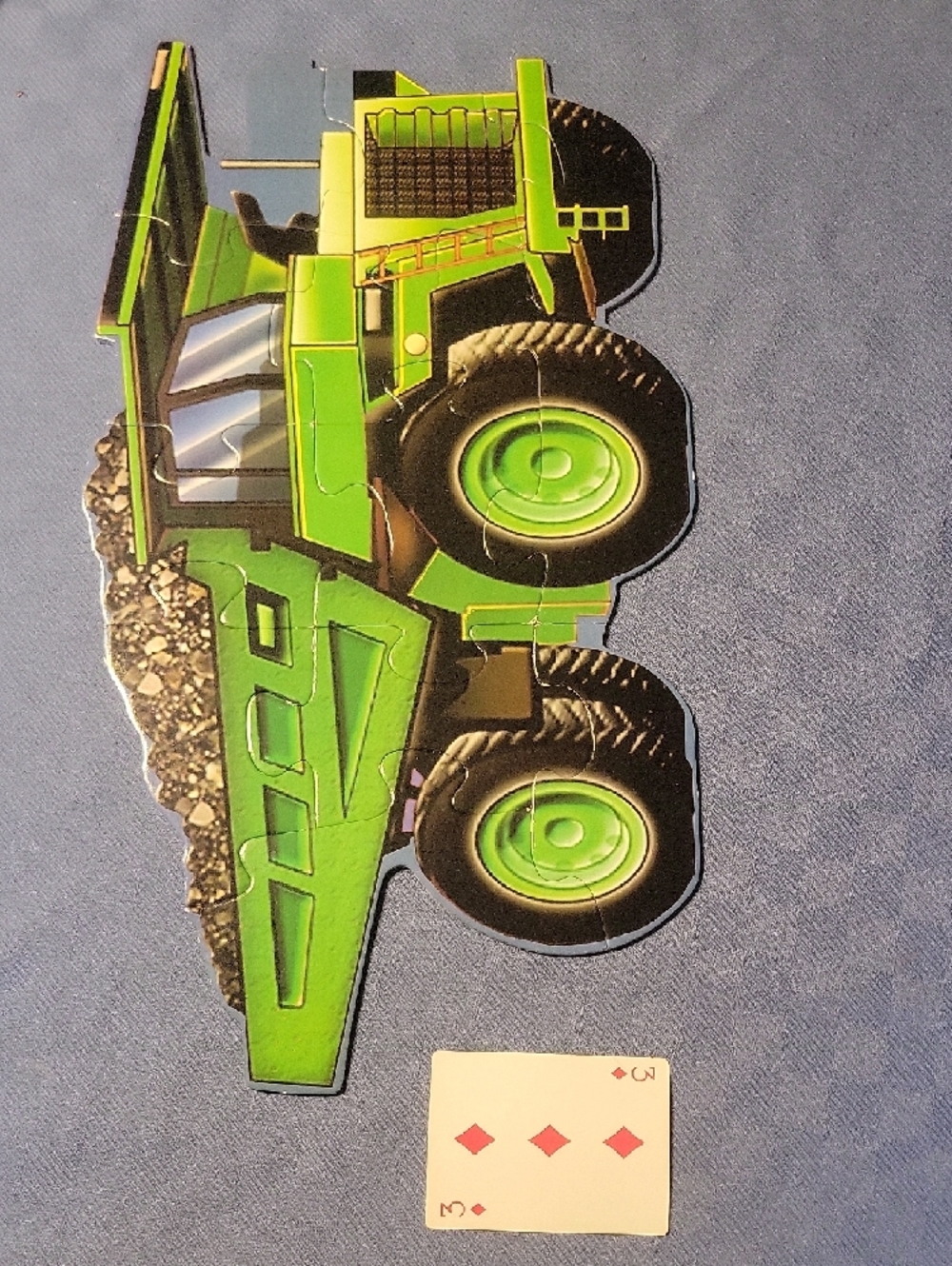 Melissa & Doug Going Places Vehicle Floor Puzzle Set - Blue, Green, White - Picture 5 of 9